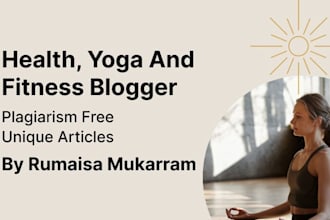 write SEO friendly yoga and blog post