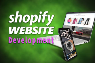 do shopify coding, shopify website development