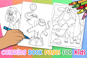 draw printable coloring pages for kids