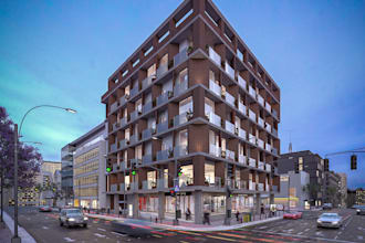3d exterior rendering for arch and real estate projects