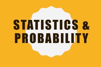 do data analysis in rstudio, spss, excel and probability and statistics