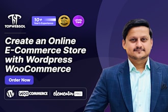 create online ecommerce store with wordpress woocommerce