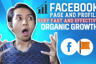 you can grow your facebook page and profile effectively