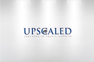 do modern business consultant management consulting logo
