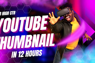 do custom youtube thumbnail within short time