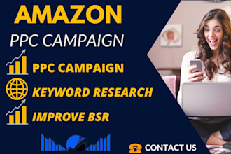 setup, manage amazon PPC campaign and do amazon PPC campaign ads optimization