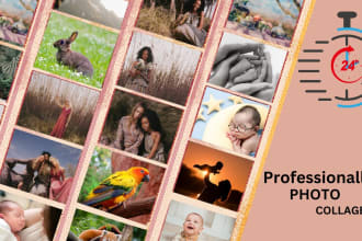 make an unique photo collage from your picture