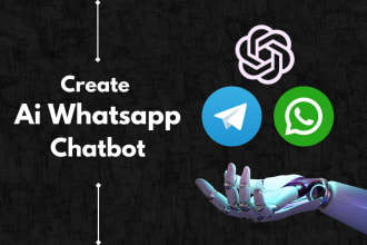 ai agent development smart whatsapp and telegram chatbots with gpt 4
