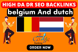 high da dr belgium,netherland SEO backlinks belgian,dutch dofollow link building