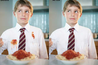do fast image retouching