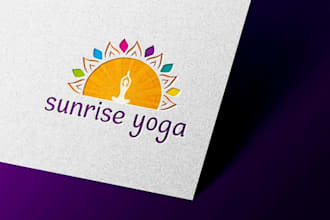 create your awsome yoga logo with fastest delivery