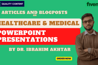 make a powerpoint presentation on health, medicine and nursing as a doctor