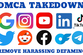 permanently remove harassing,mugshots,articles,negative link google by dmca
