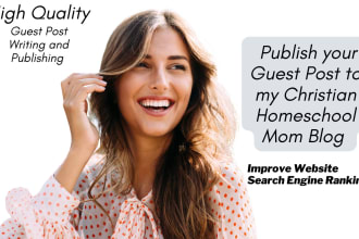 publish your guest post on my christian homeschool blog