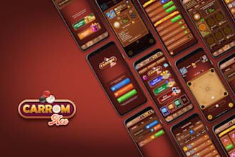 develop multiplayer carrom game