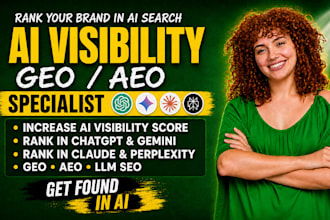 increase ai visibility score to rank in chatgpt gemini claude GEO aeo local SEO