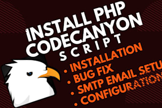 install and customise any PHP codecanyon script on your host