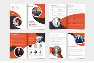 create company profile business proposal annual report booklet brochure design
