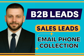 do b2b leads sales leads real estate leads email collection