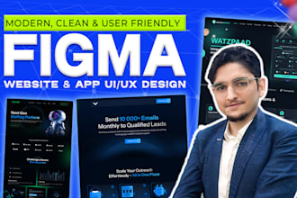 do figma website design, website design figma, figma landing page,website mockup
