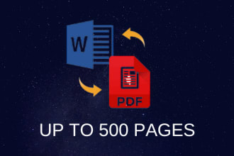 convert pdf to word or word to pdf