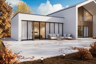 create exterior visualization in 3ds max