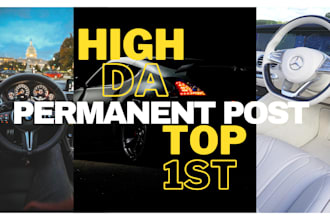 do auto guest post on high da automotive blogs