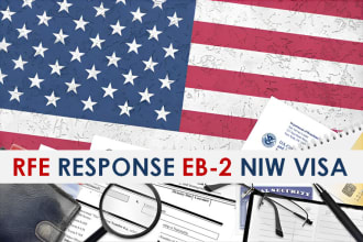 write rfe response for eb2 visa as per uscis guidelines