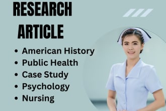 do case study in american history, healthcare, nursing and psychology