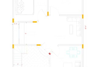 draw architectural floor plan and design house plan