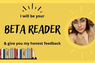 beta read and critique your book or manuscript