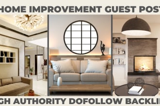 do home improvement guest post with high authority backlink