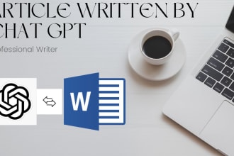 use chatgpt to write articles and essays