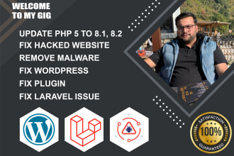 remove, clean malware, fix bug, troubleshoot wordpress, recover hacked website