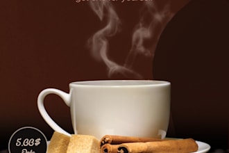 create advertisement poster in photoshop