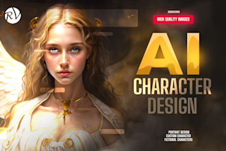 do stunning custom ai art