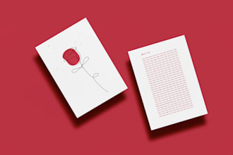 customize modern postcards or greeting cards for you