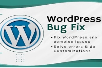fix wordpress errors, bugs, css, provide wp help