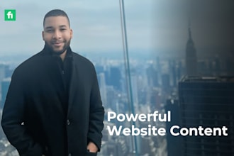 write website copy as your copywriter