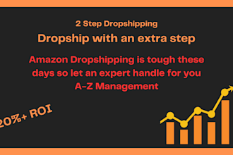 do 2 step dropshipping automation for amazon and walmart