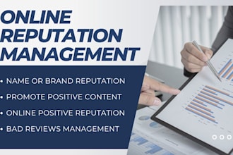 improve your online reputation management for brand,seo service