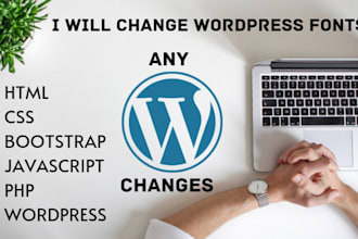 add custom fonts and do other wordpress changes
