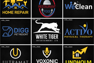 design awesome timeless, modern and minimalist custom logo design