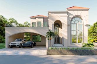 architectural 3d modelling and  renderings of your house