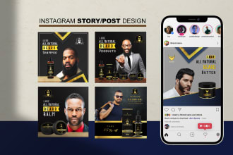 design unique social media and carousel post for instagram