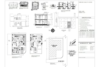 draw architectural floorplan drawings and blueprints