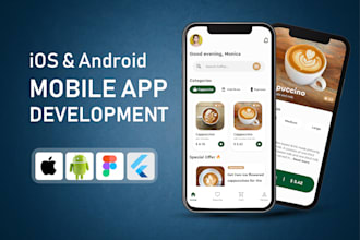 make your flutter mobile app ios app android app development
