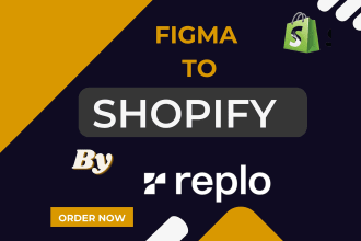 convert your figma to shopify using replo, instant,