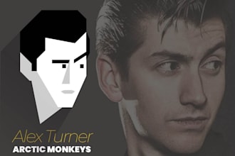 create logo based from face