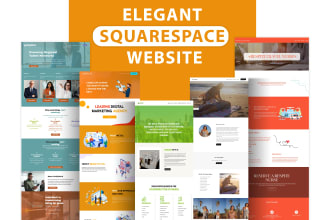 do premium squarespace website design, or redesign squarespace